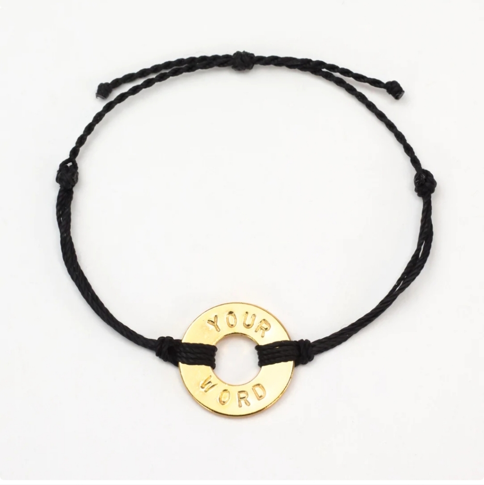 My Intent Word bracelet